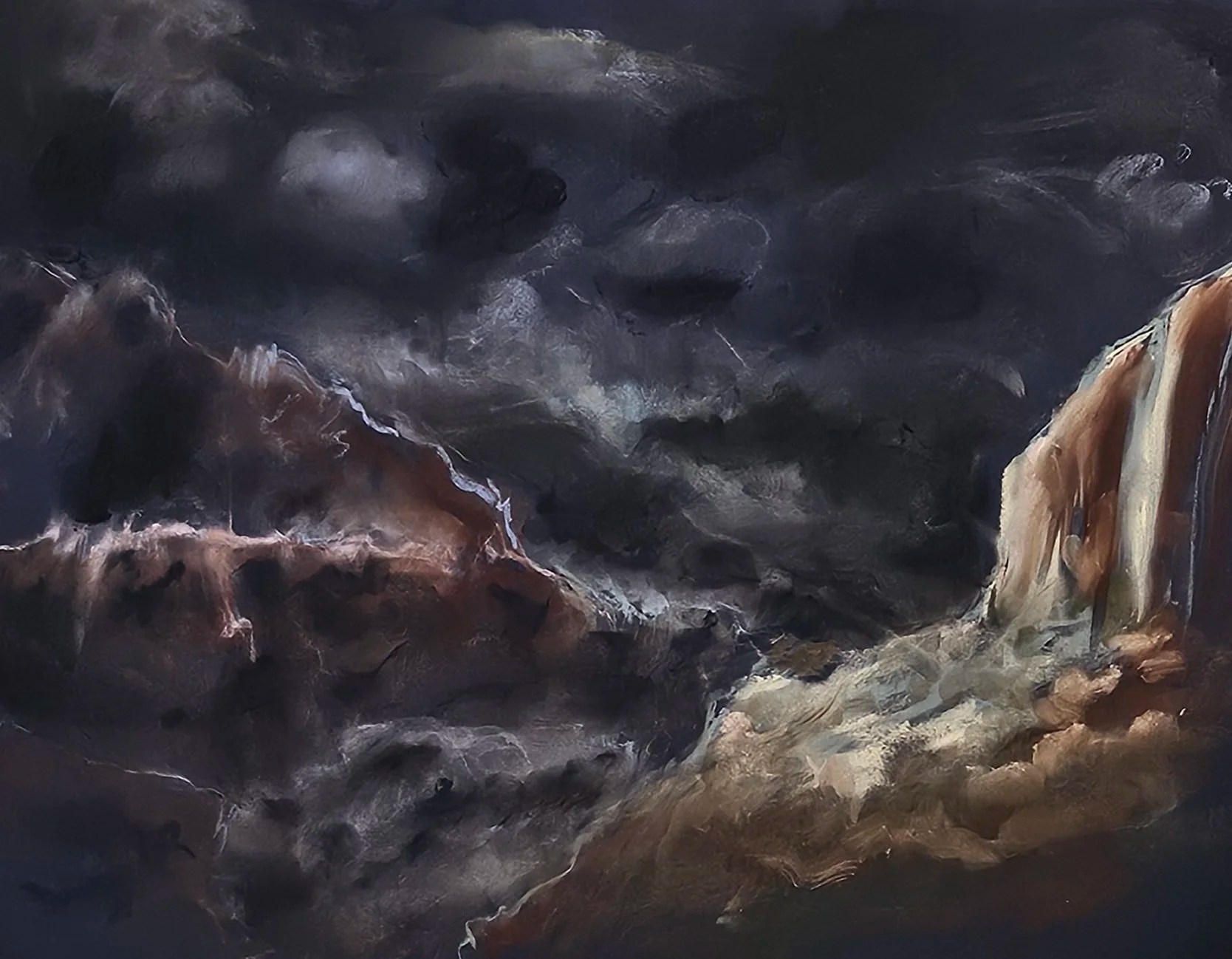  “Because It’s There” WIP  